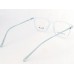 Medium Size Square Transparent Blue Frame