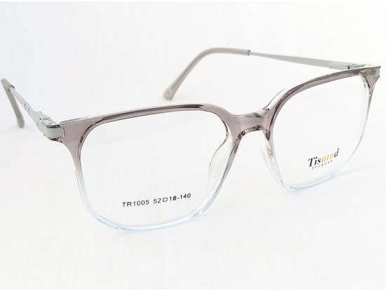 Medium Size Square Transparent Grey Frame