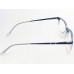 Medium Size Square Matte Blue Frame