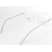 Medium Size Square Transparent Blue Frame