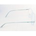 Medium Size Square Transparent Blue Frame