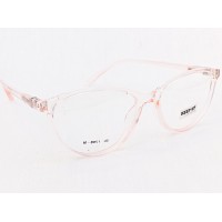Medium Size Cat Eye Transparent Pink Frame
