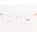 Medium Size Cat Eye Transparent Pink Frame