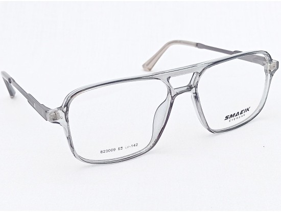 Medium Size Aviator Transparent Grey Frame