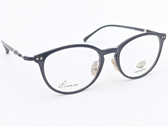 Medium Size Round Black Frame