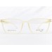 Medium Size Rectangle Matte Yellow Frame