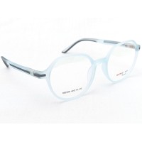 Medium Size Round Matte Blue Frame