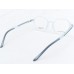Medium Size Round Matte Blue Frame