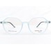Medium Size Round Matte Blue Frame