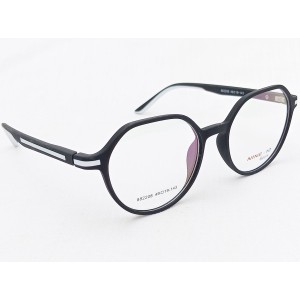 Medium Size Round Matte Black Frame