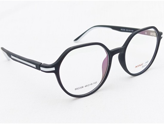 Medium Size Round Matte Black Frame