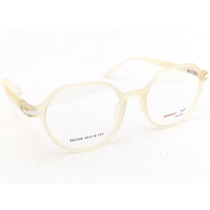 Medium Size Round Matte Yellow Frame