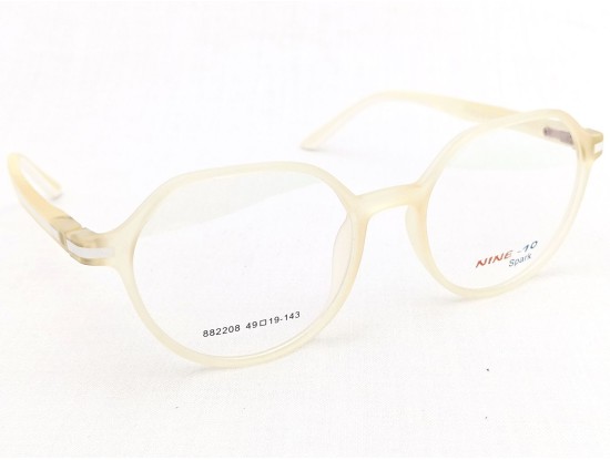Medium Size Round Matte Yellow Frame