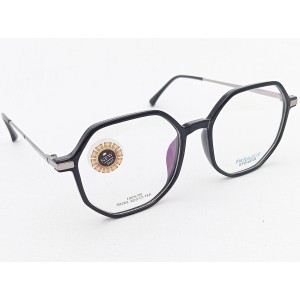 Medium Size Hexagon Black Frame