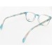 Medium Size Square Transparent Blue Frame