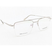 Medium Size Silver Aviator Half Rim Flexible Side Turban Friendly Medium Size Silver Aviator Half Rim Flexible Side Turban Friendly