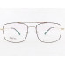 Medium Size Aviator Gold Colour Eyeglasses