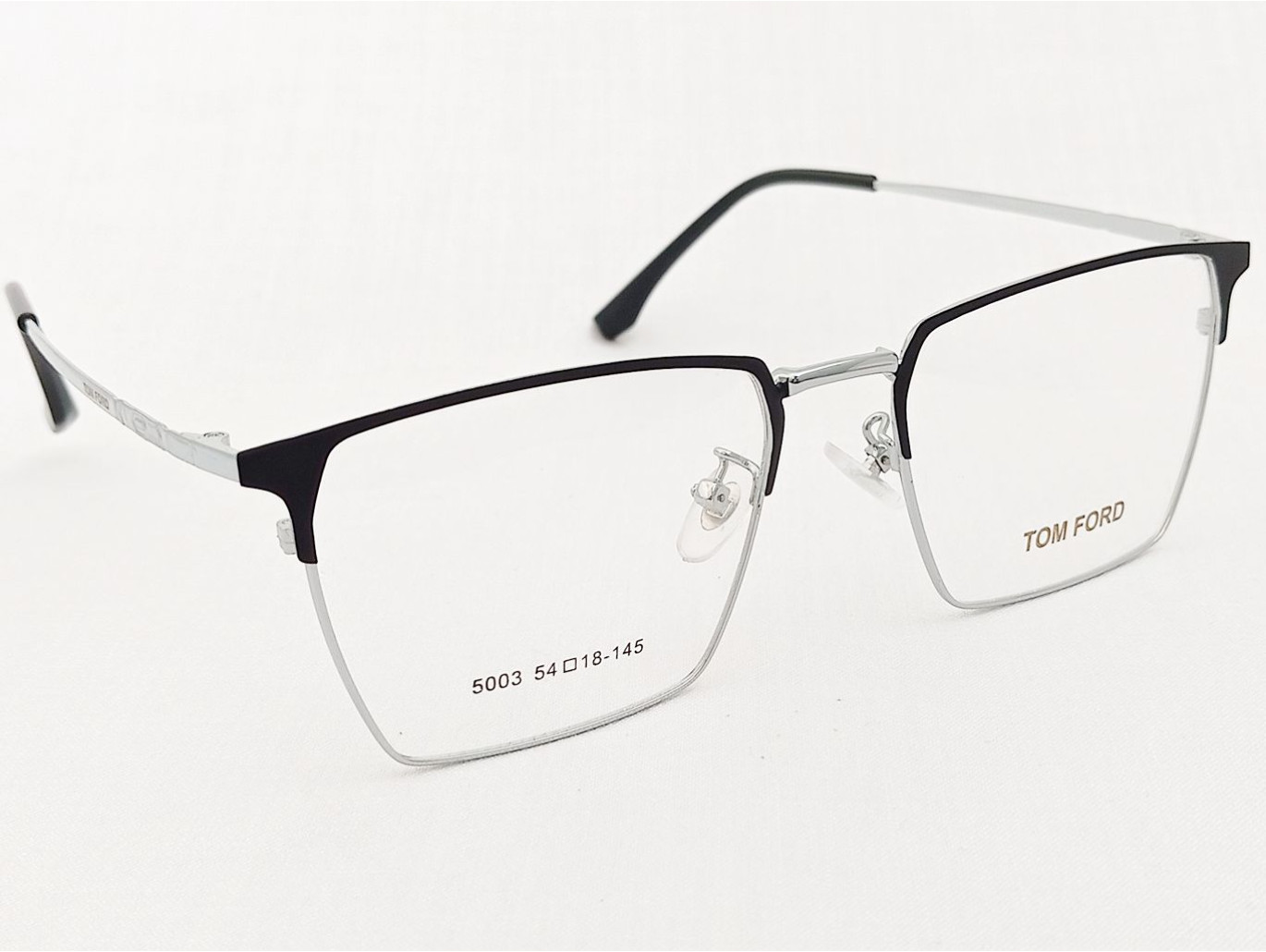 Medium Size Square Silver Colour Eyeglasses Medium Size Square Silver Colour Eyeglasses