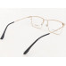 Medium Size Square Gold Colour Eyeglasses