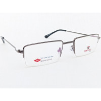 Small Size Grey Rectangle Half Rim Turban Friendly Small Size Grey Rectangle Half Rim Turban Friendly