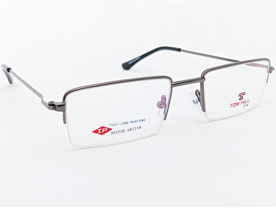 Small Size Grey Rectangle Half Rim Turban Friendly Small Size Grey Rectangle Half Rim Turban Friendly