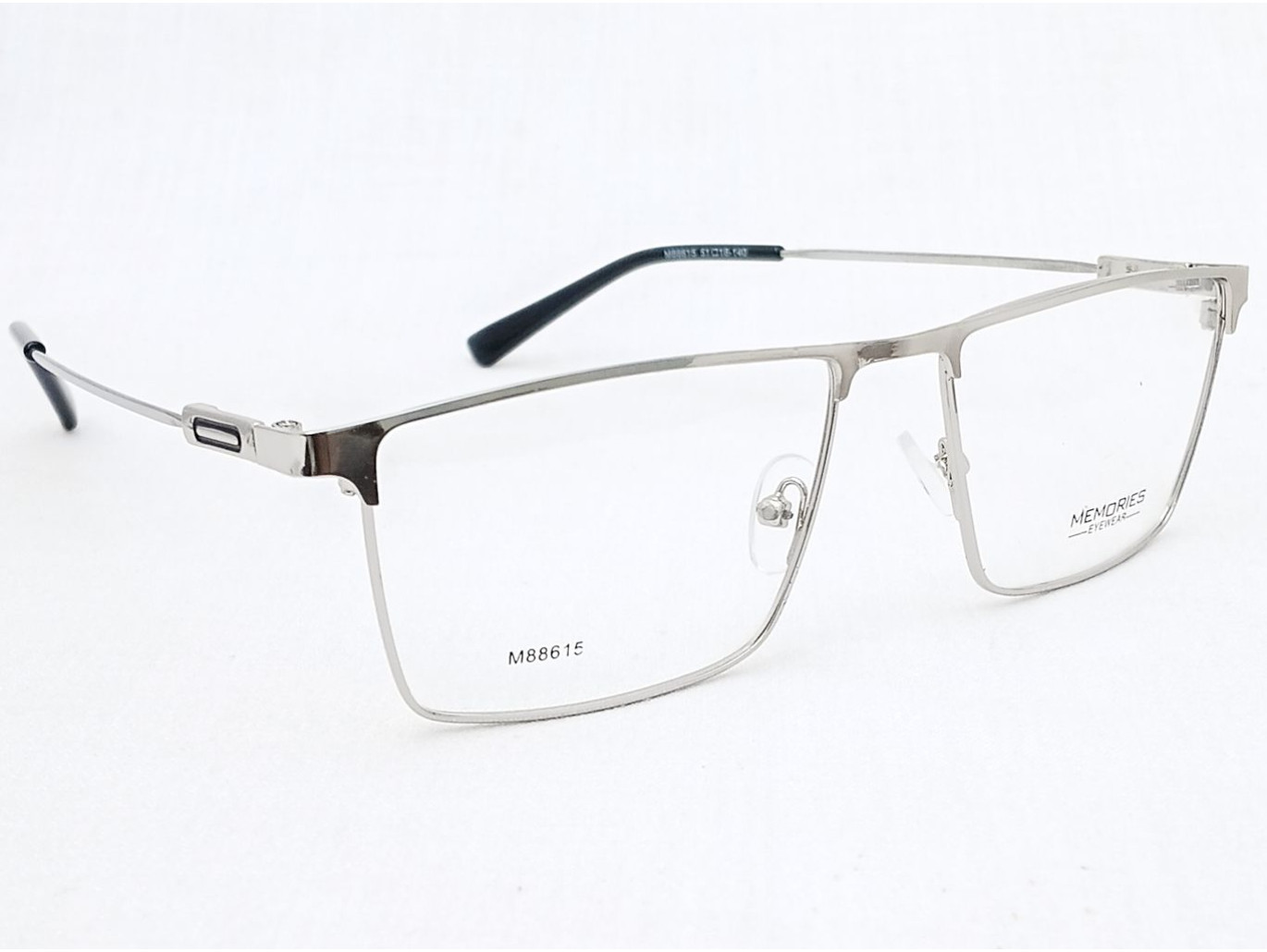 Medium Size Silver Rectangle Flexible Side for Turban Medium Size Silver Rectangle Flexible Side for Turban