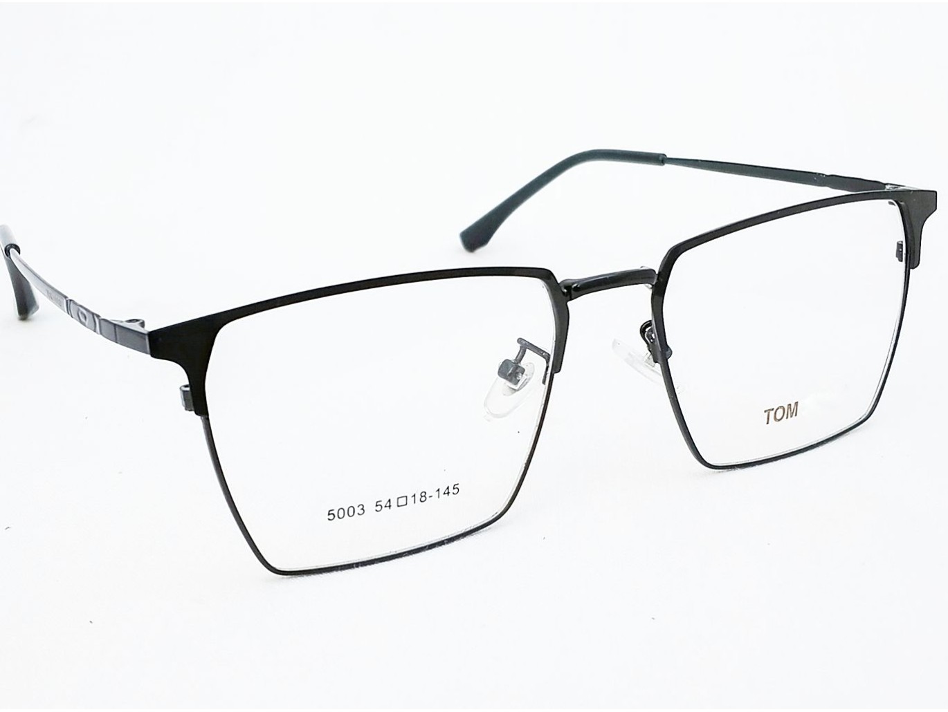 Medium Size Square Black Colour Eyeglasses Medium Size Square Black Colour Eyeglasses