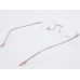 Medium Size Rectangle Rimless Pink