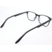 Medium Size Square Black Full Rim