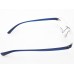 Medium Size Rectangle Rimless Blue Colour