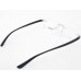 Medium Size Rectangle Rimless Silver Colour