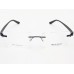 Medium Size Rectangle Rimless Black Colour