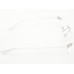 Medium Size Rectangle Rimless Matte Transparent Colour Medium Size Rectangle Rimless Matte Transparent Colour