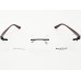 Medium Size Rectangle Rimless Brown Colour