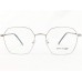 Medium Size Hexagon Silver Frame