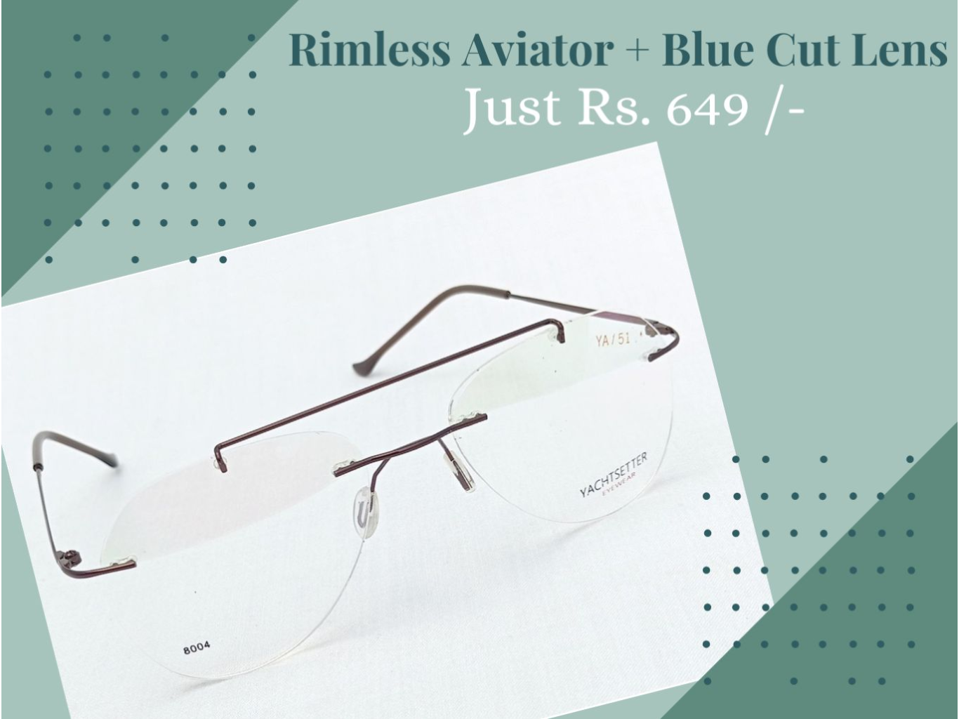 Rimless Aviator