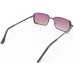 Power Sunglasses Rectangle Black Gradient Lenses