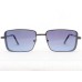 Power Sunglasses Rectangle Blue Gradient Lenses