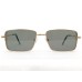 Power Sunglasses Rectangle Black Tint Lenses