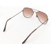 Power Sunglasses Aviator Brown Gradient Lenses