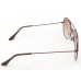 Power Sunglasses Aviator Brown Gradient Lenses