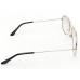 Power Sunglasses Aviator Light Grey Gradient Lenses