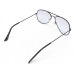 Power Sunglasses Aviator Light Blue Tint  Lenses