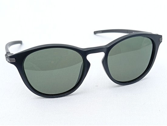 Power Sunglasses Round Green Tint Lenses