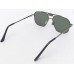 Power Sunglasses Large Aviator Green Tint Lenses