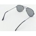 Power Sunglasses Medium Aviator Black Tint  Lenses