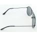 Power Sunglasses Medium Aviator Black Tint  Lenses