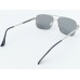 Power Sunglasses Large Aviator Black Tint Lenses