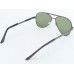 Power Sunglasses Large Aviator Green Tint Lenses