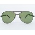 Power Sunglasses Large Aviator Green Tint Lenses